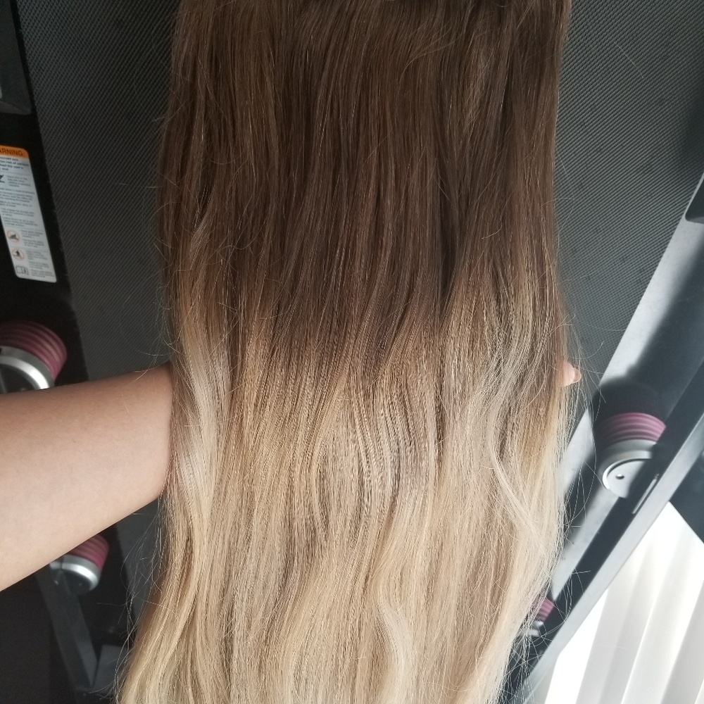 Ombre Human Hair Extensions
